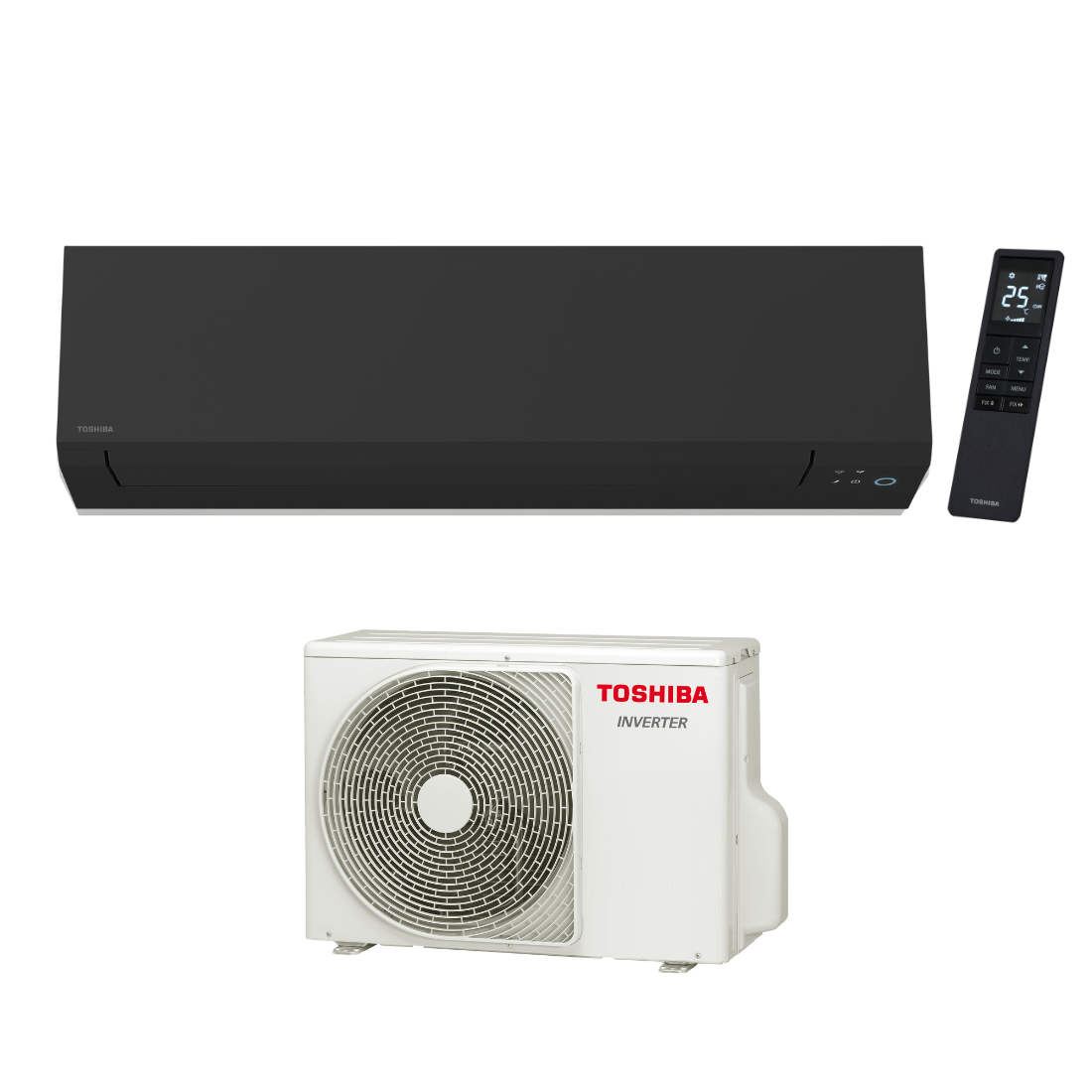Toshiba Shorai Edge Black 6.1 kW - RAS-B22G3KVSGB-E/RAS-22J2AVSG-E1