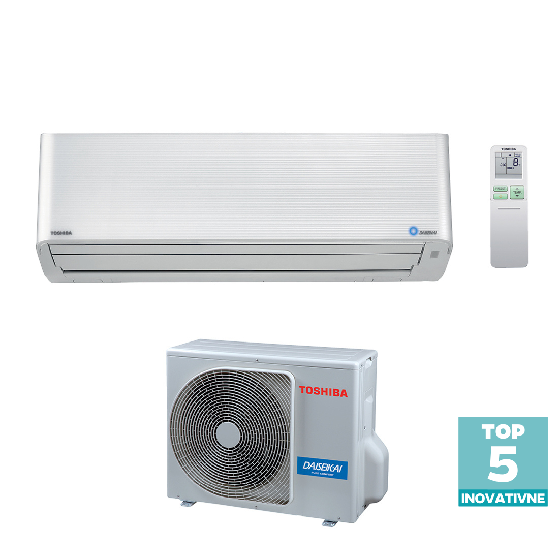 Toshiba Super Daiseikai 9 - 4.5 kW - RAS-16PKVPG-E/RAS-16PAVPG-E R-32
