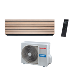 Toshiba Daiseikai 10 - 5.0 kW - eko-dizajn drva - RAS-B18S4KVDG-E/RAS-18S4AVPG-E